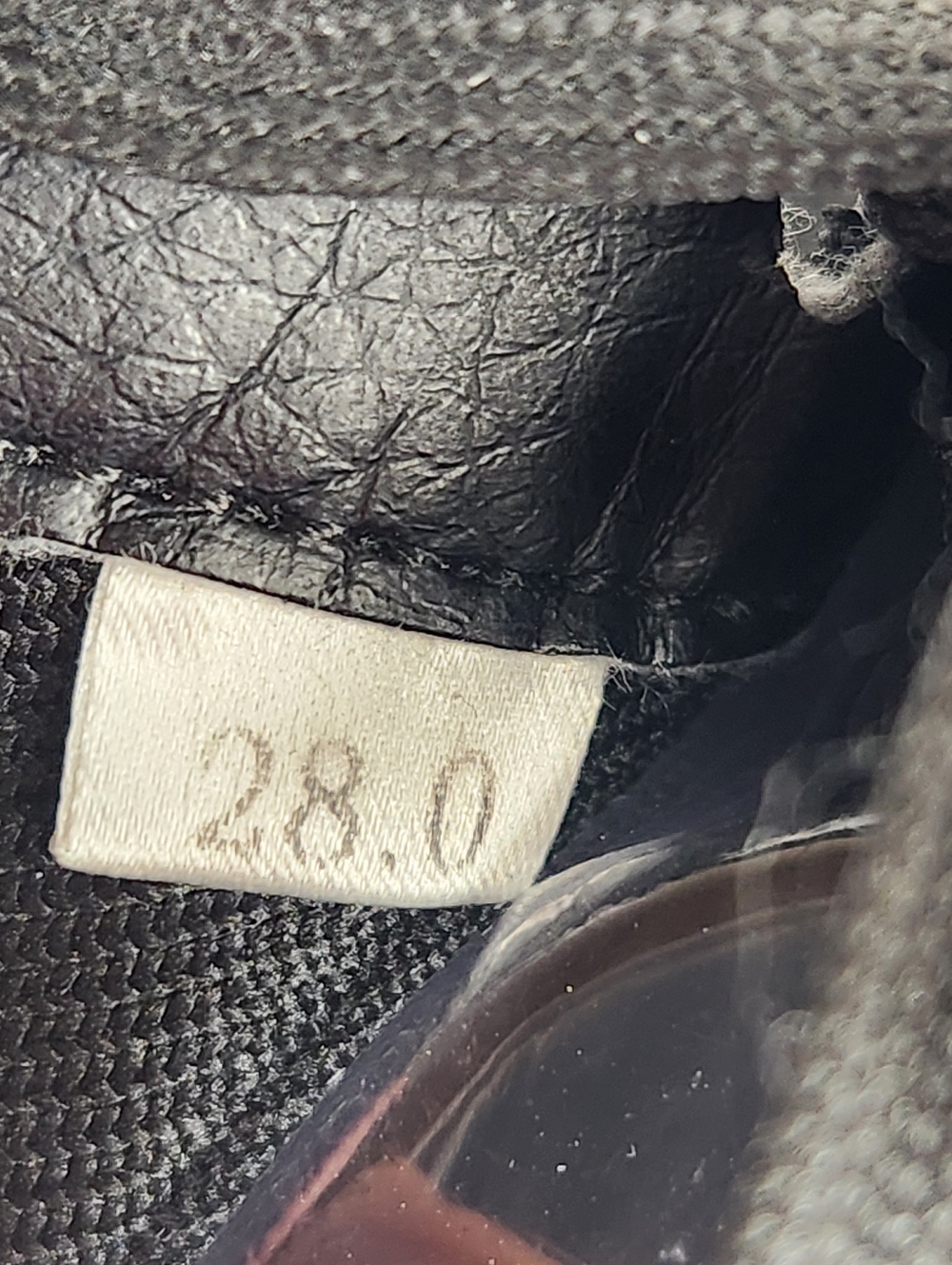 MARUGO Sports Jog Shoe 28 Black Minimalist Barefoot Split Toe Japan Sneaker - Picture 4 of 12